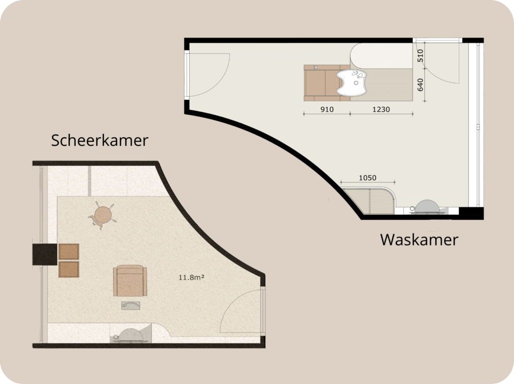 Plattegrond Hairtec Haarkliniek - Hero Vakkappers